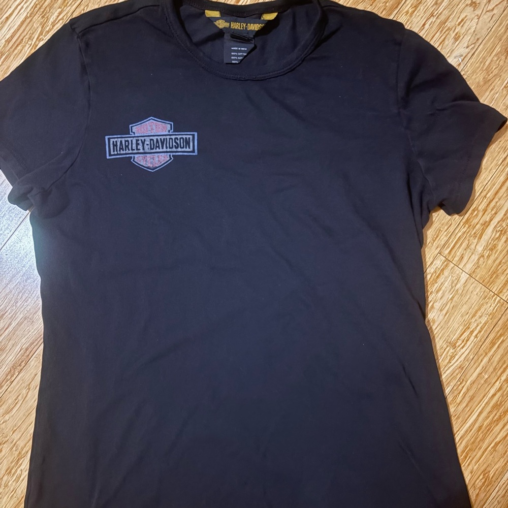 Harley-Davidson Black woman T-Shirt
